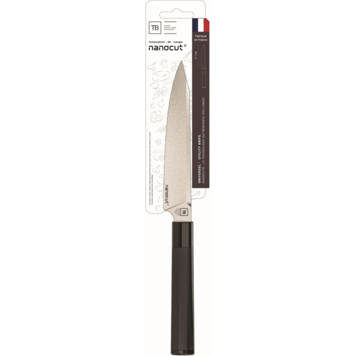 Couteau japonais TB universel equilibre Nanocut