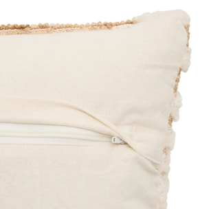 Coussin Loomia carré 40x40cm fleur