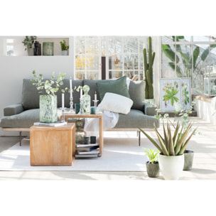 J-Line chandelier Bol - verre - transparent - large