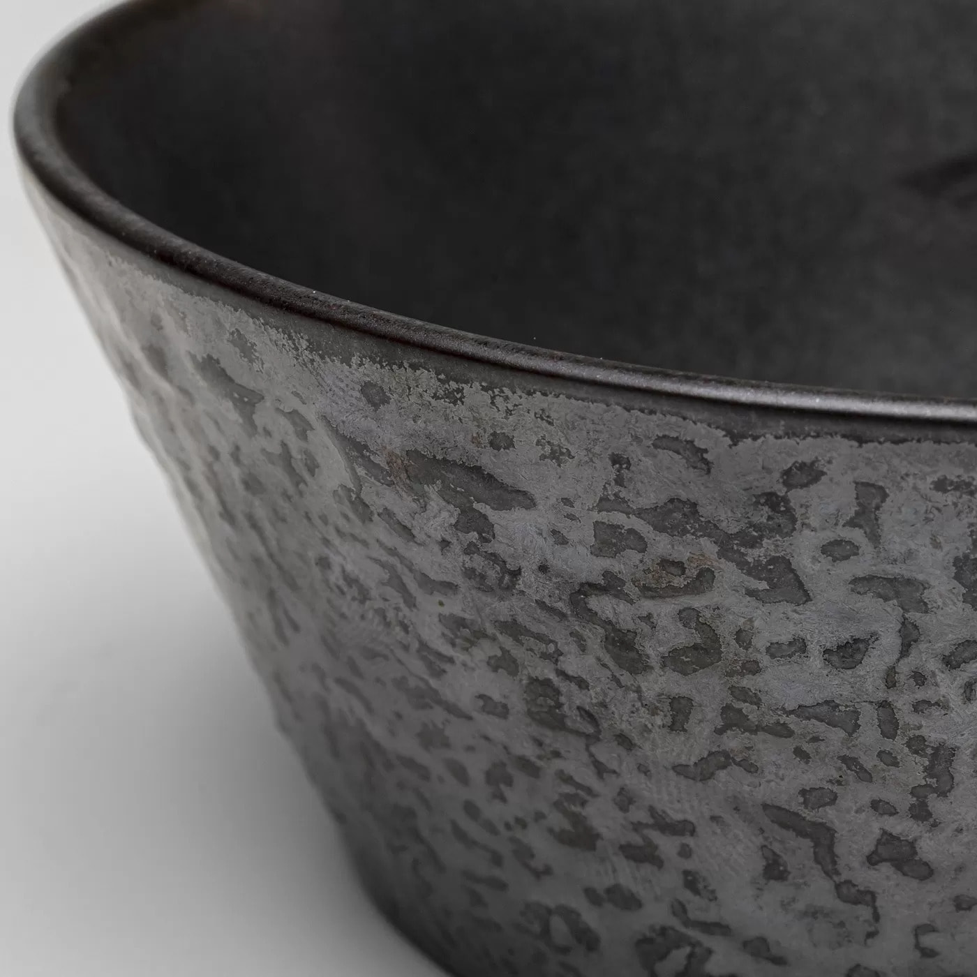Bols Cosmos noirs 13cm set de 4 Kare Design