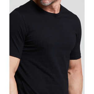 T-Shirt girocollo in cotone organico Cotton Planet vestibilità comfort