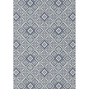 Tapis extérieur tissé kilim rectangle GISO