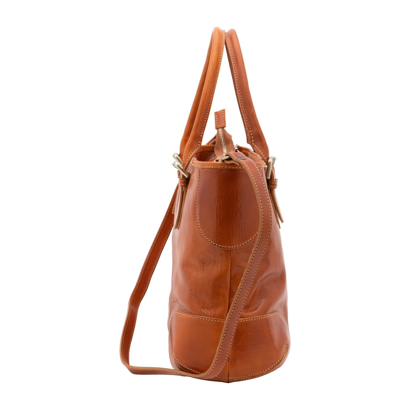 Borsa a tracolla da donna - Modello False - 100% pelle - 28.0 x 43.0 x 16.0 cm
