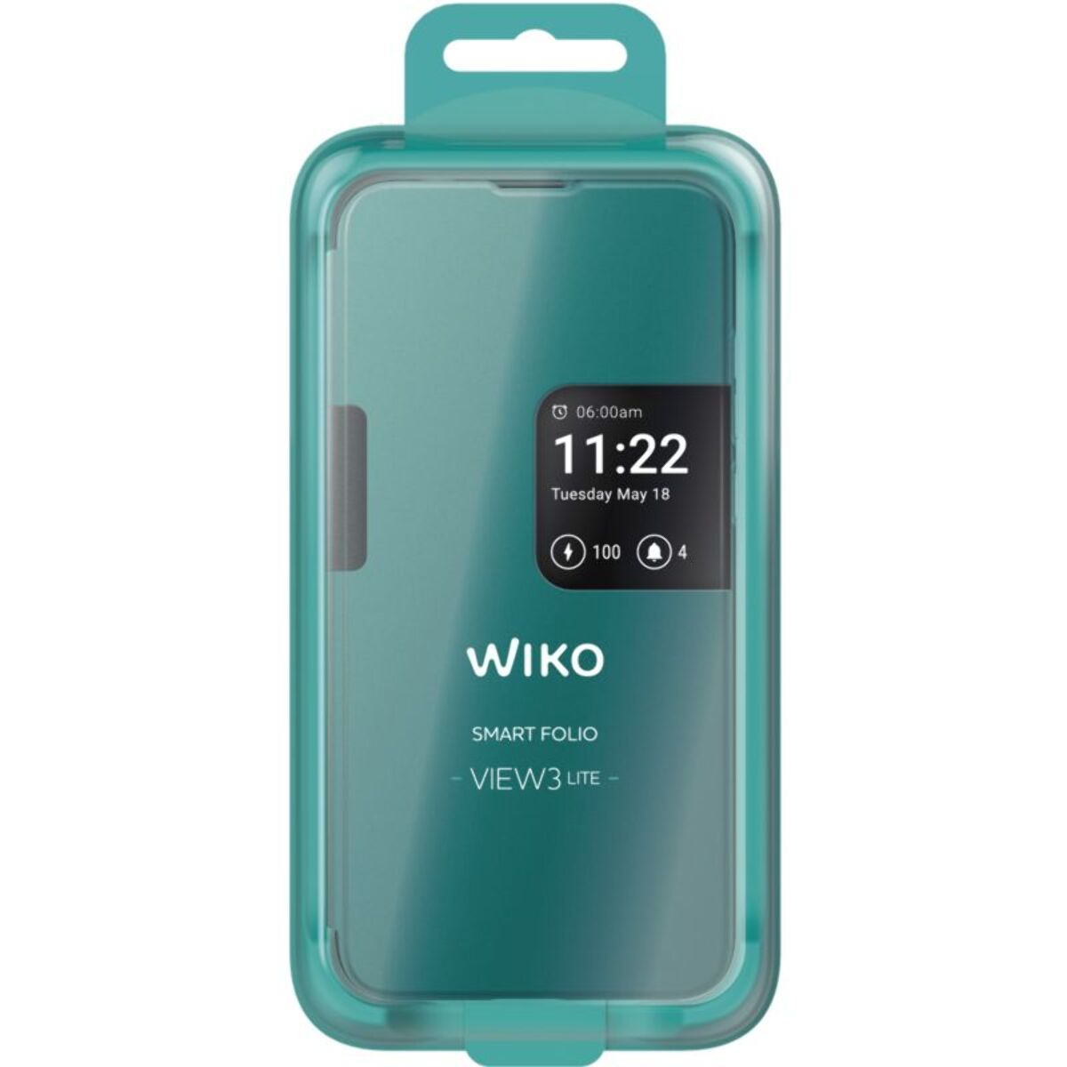 Etui WIKO View 3 Lite Smart bleen