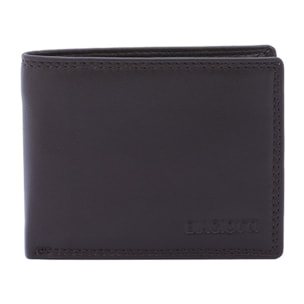 Portafoglio uomo in vera pelle - Modello False - Artigianale - 8.5 x 11.0 x 2.5 cm