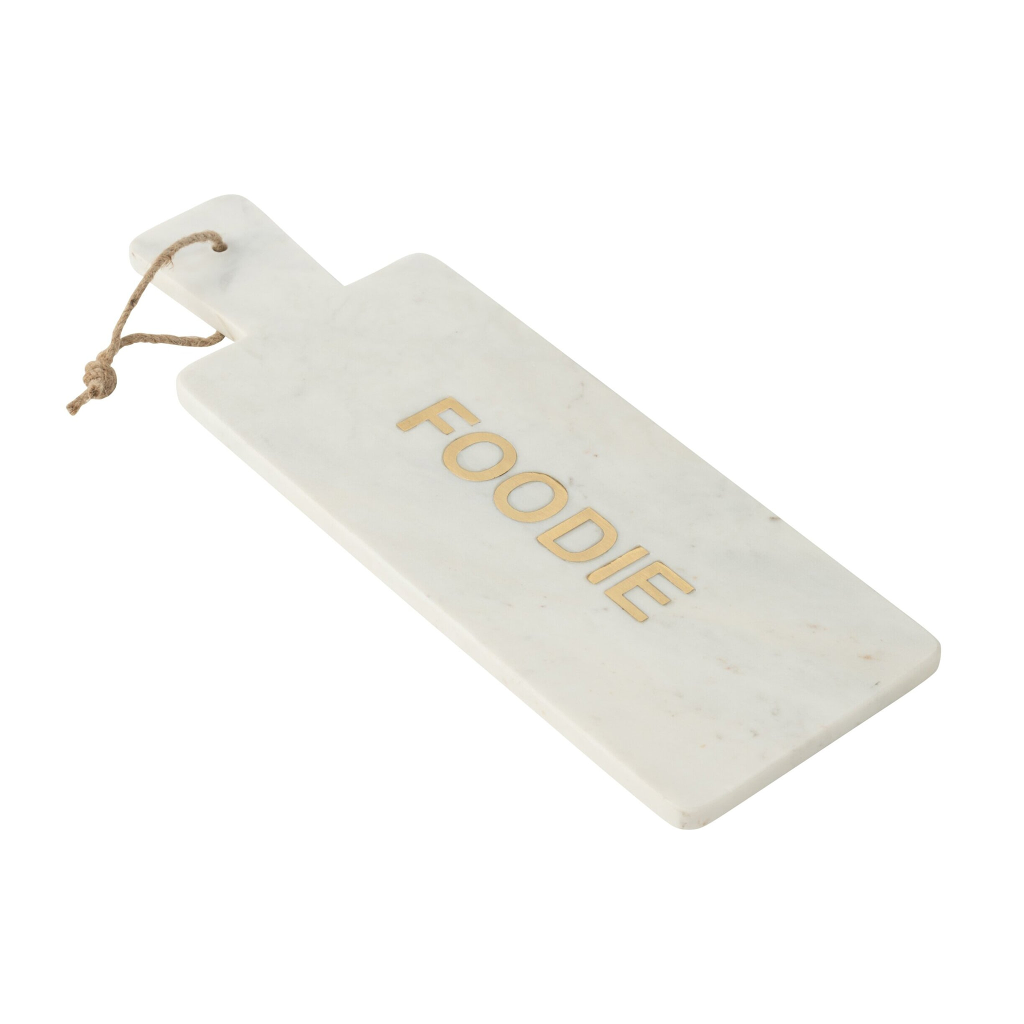 J-Line planche à fromage Rectangle Foodie Marbre - pierre - blanc