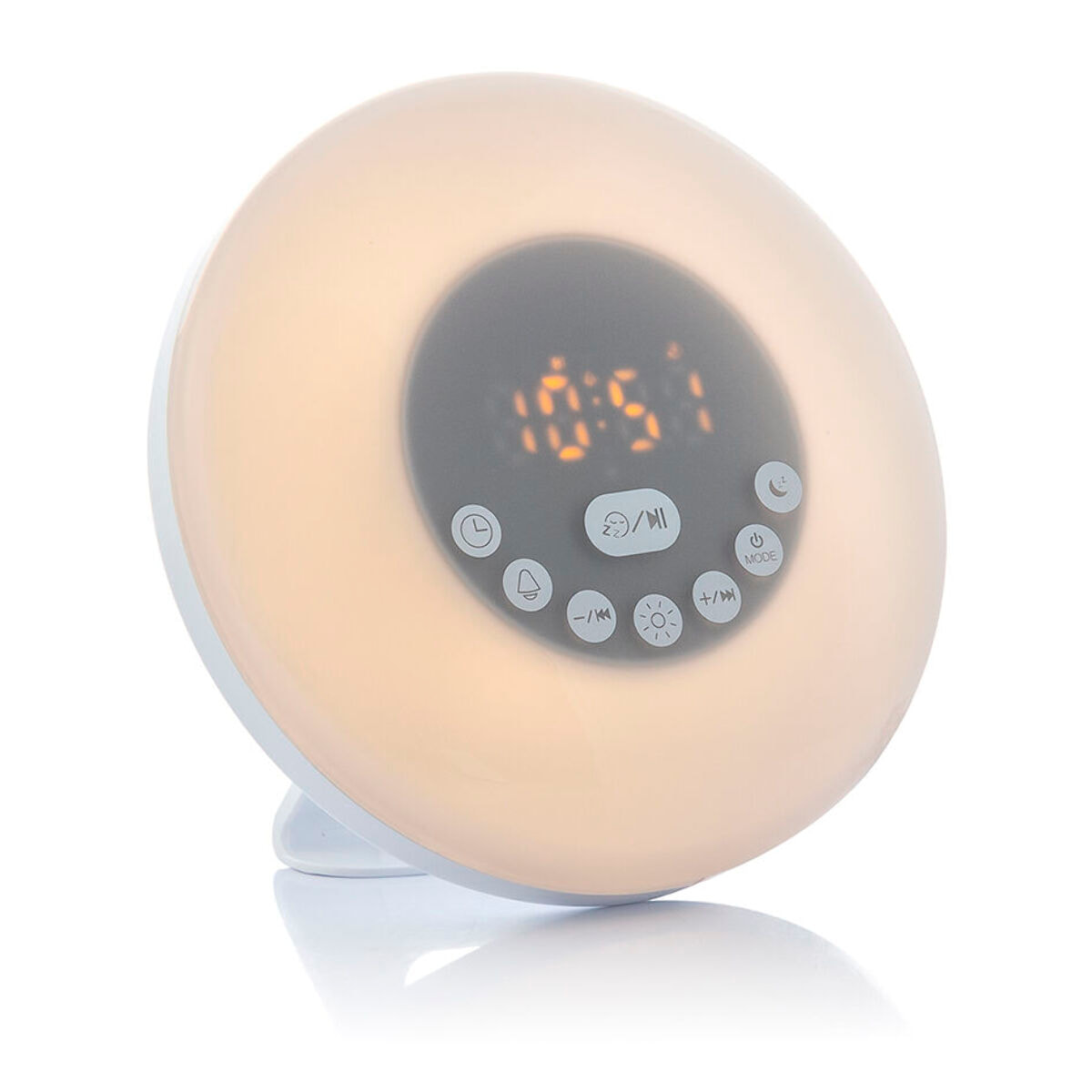 Réveil matin rechargeable avec enceinte Sunrilk InnovaGoods