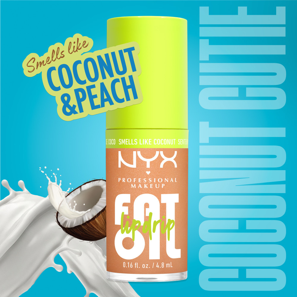 NYX Professional Makeup FAT OIL Gloss COCONUT CUTIE