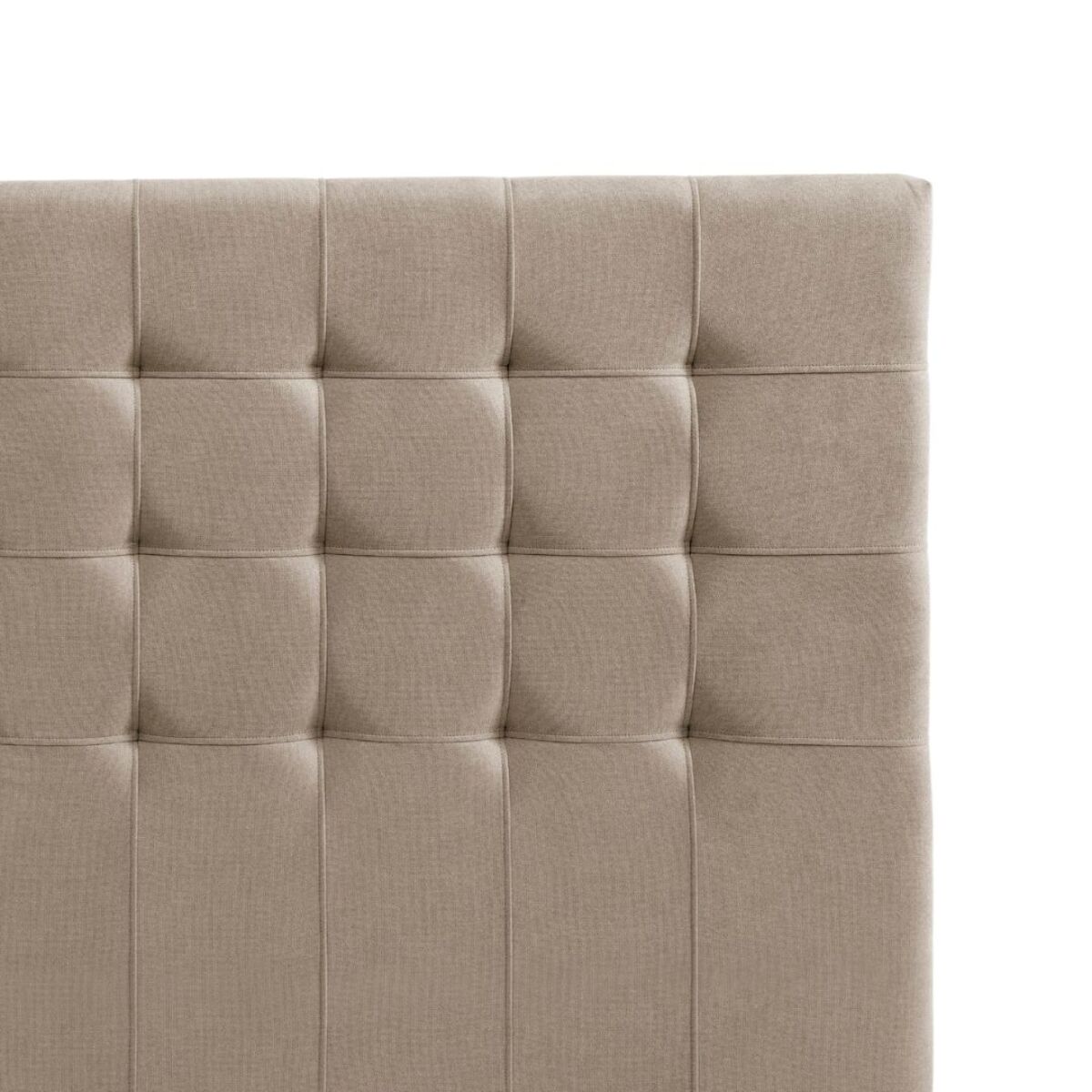 Cabecero de madera tapizado en tela para cama de 90 107x132