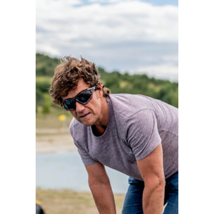 Gafas de deportes acuáticos OCEAN AUSTRALIA - Negro brillante / Ahumada