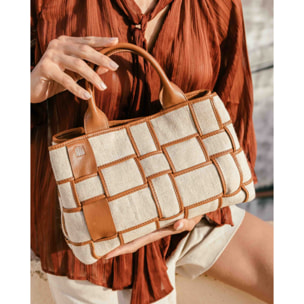 Bolso de mano BIBA Wann de piel