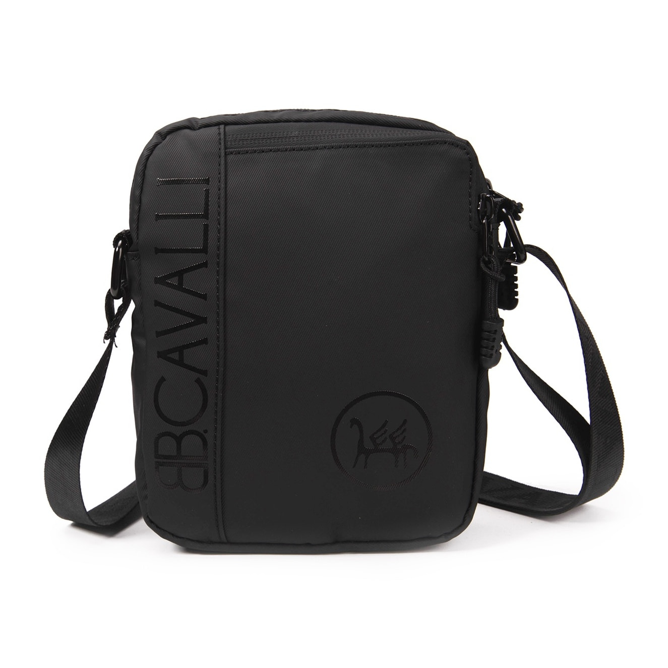 Borsa a tracolla da uomo - Modello False - 100% poliestere - 15.0 x 19.0 x 5.0 cm