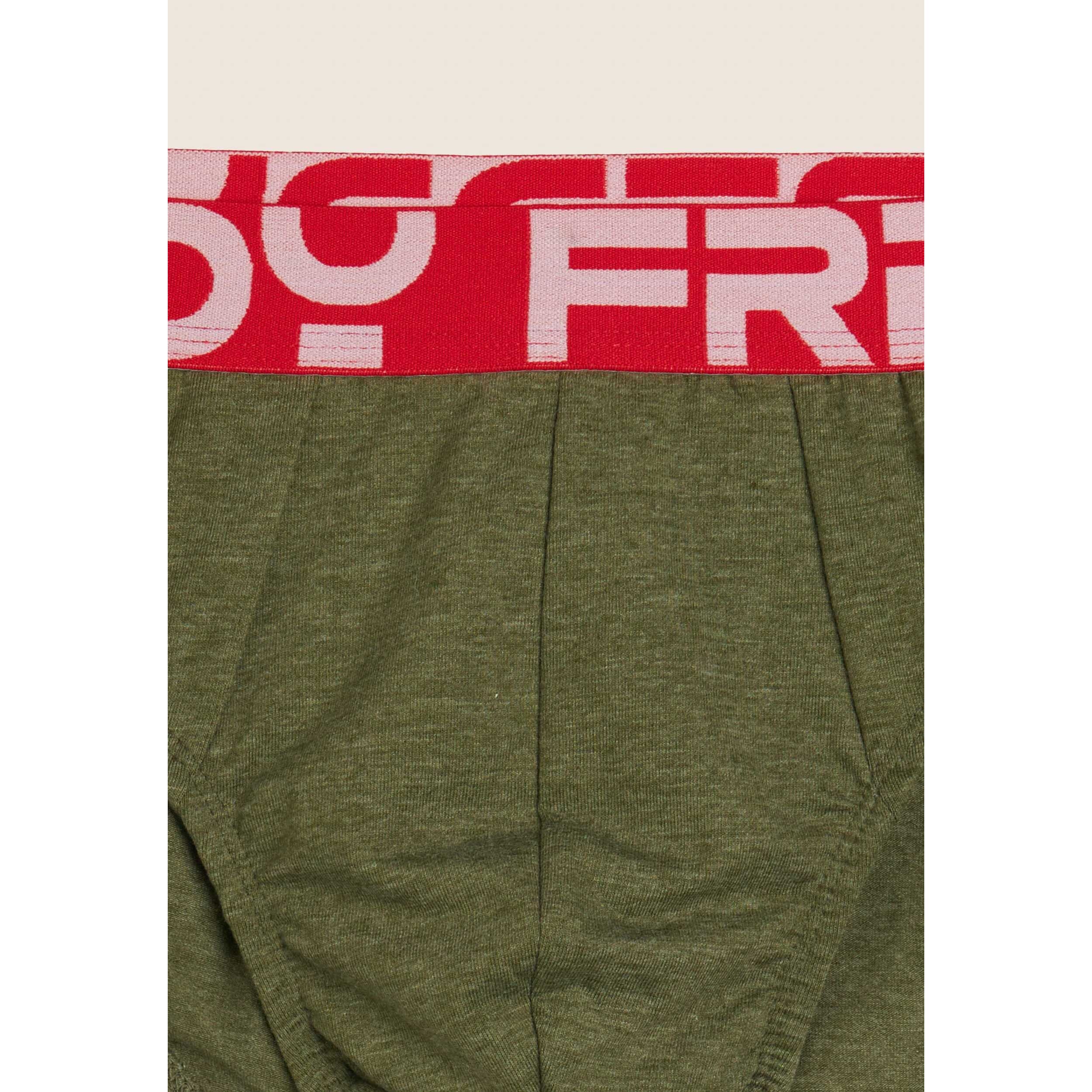 Slip Uomo con Elastico Jacquard Colorato e Maxi Logo