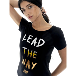 T-shirt da donna Leone Chic Gold