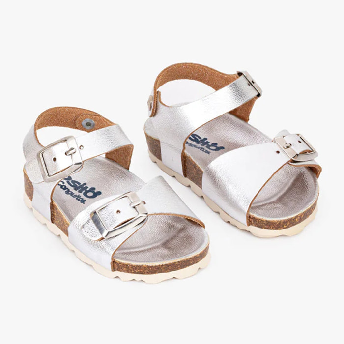 Sandali per bambini Bio Silver