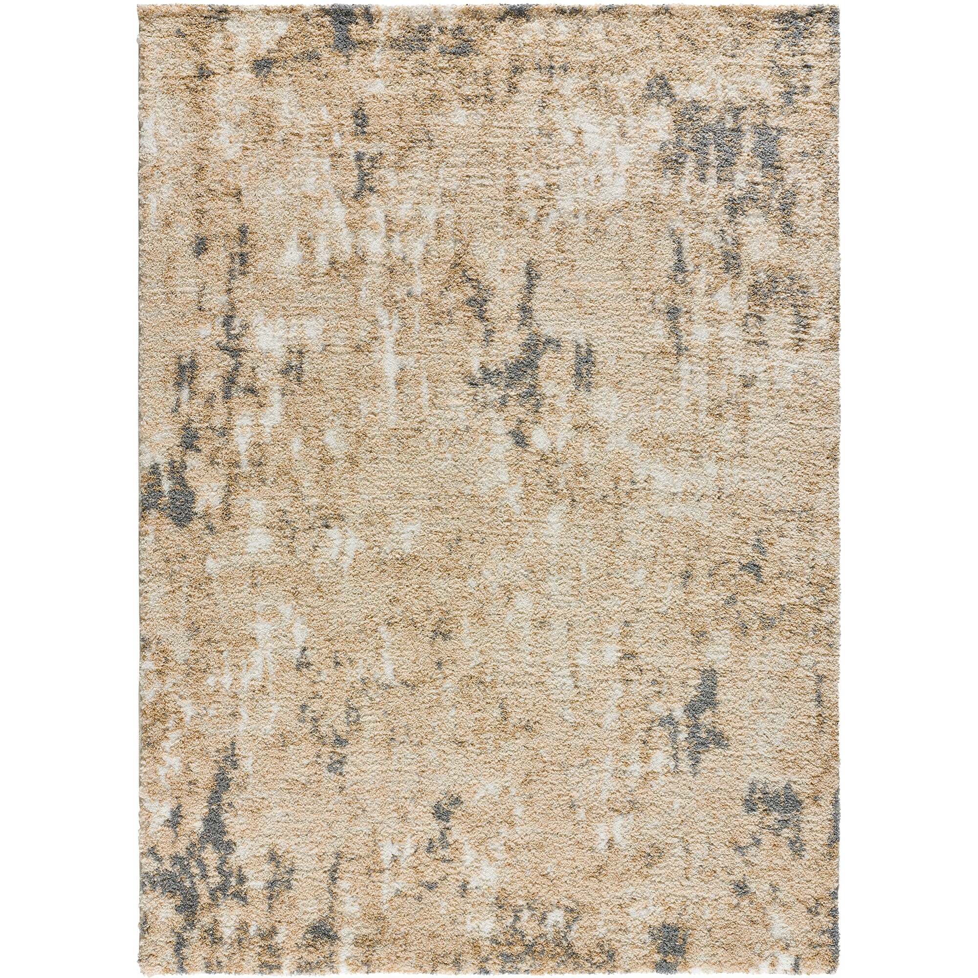 ENYA Alfombra con texturas y diseÃ±o escandinavo en tonos beige, varias medidas disponibles