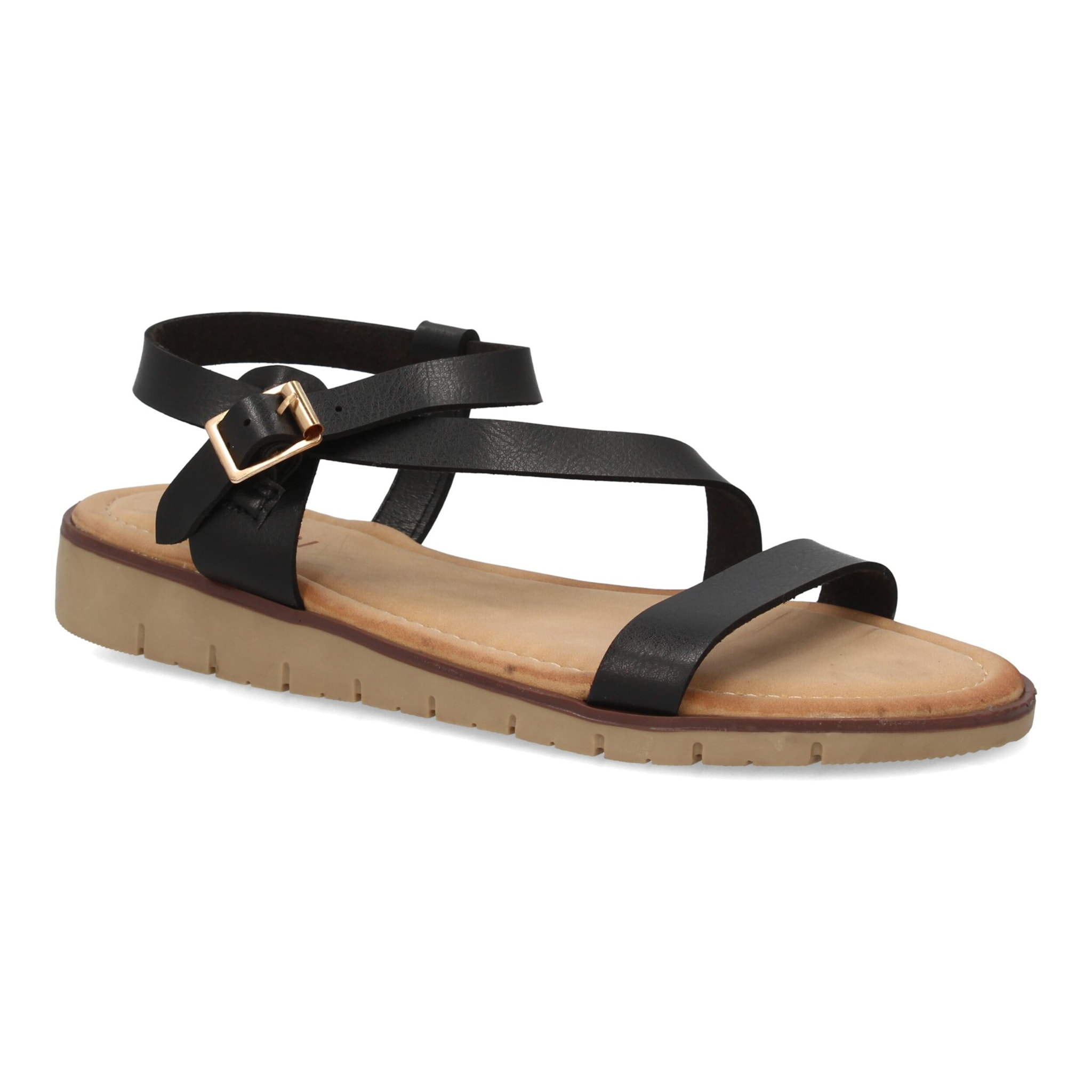 Sandalia plana mujer cómoda y elegante