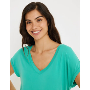 Camiseta Manga Corta Verde - Amiyin