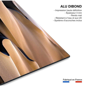 Tableau Vagues de sable Tableau alu Dibond