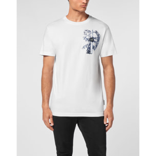 PHILIPP PLEIN T-Shirt Round Neck SKULL