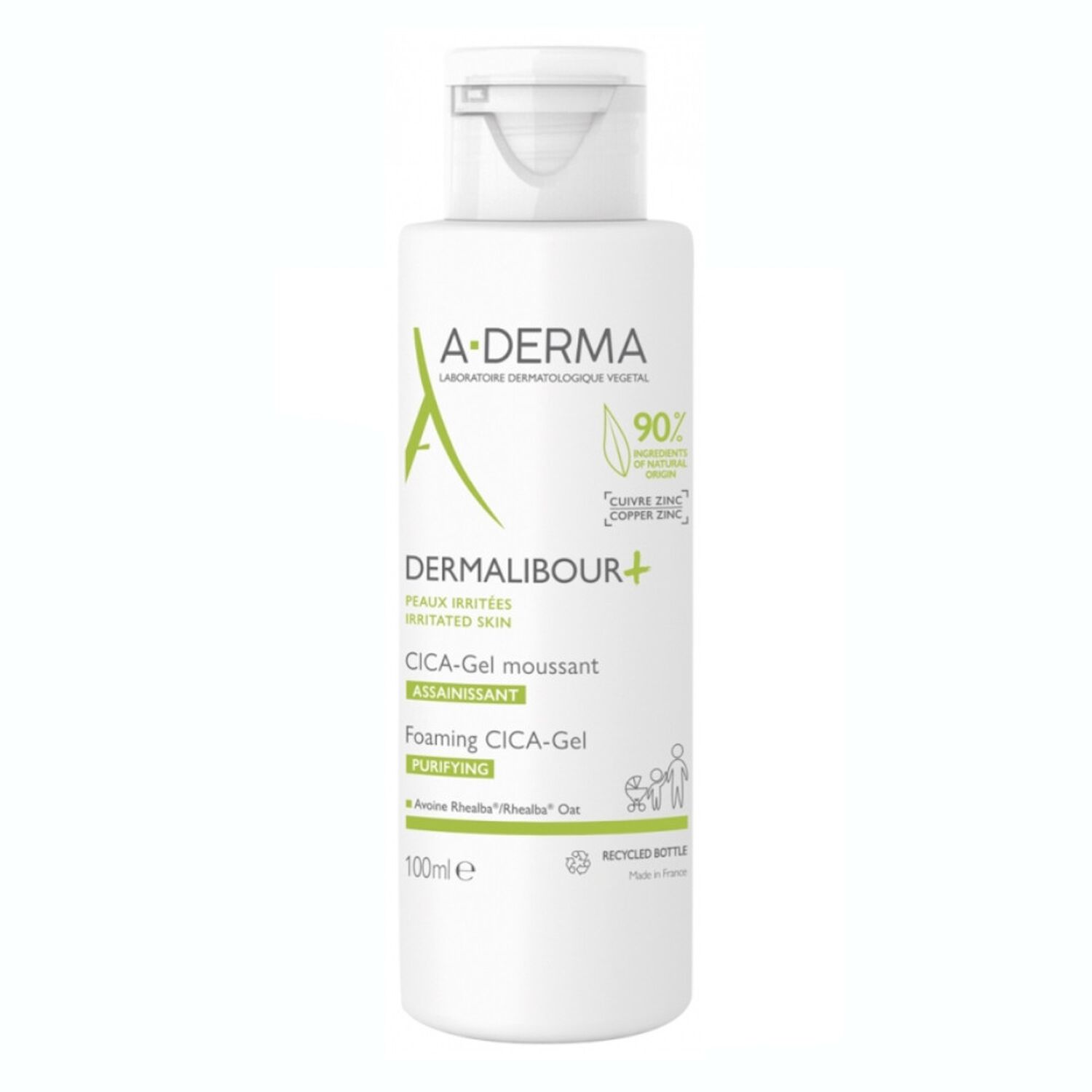 Dermalibour + Cica - Gel Moussant Assainissant