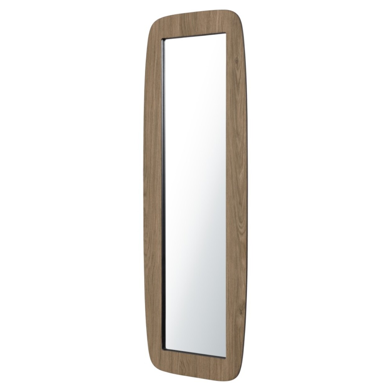 JULIA - Miroir rectangulaire angles arrondis 120x40cm couleur mocha
