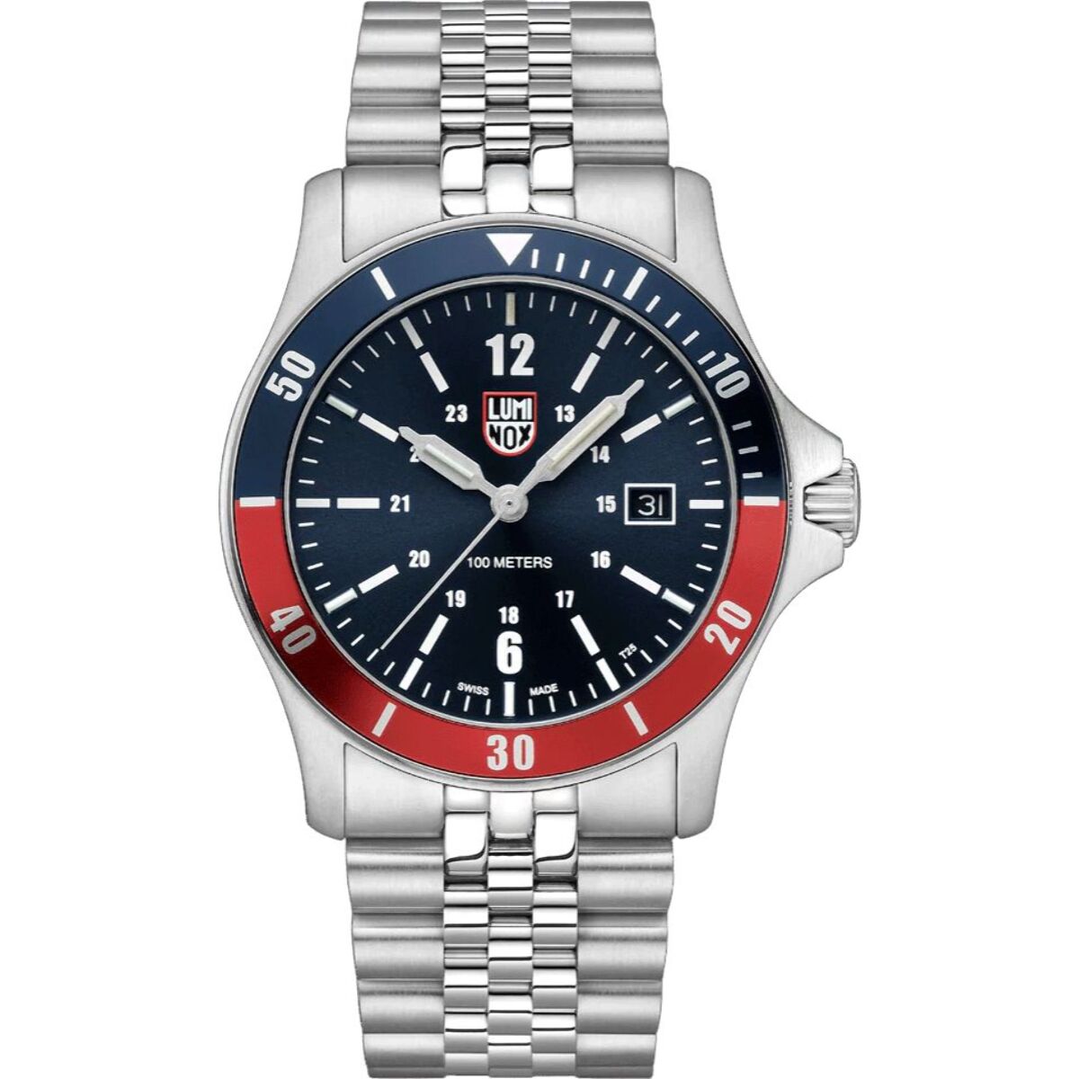 Reloj Luminox XS.0914 Hombre Analogico Cuarzo con Correa de Acero inoxidable