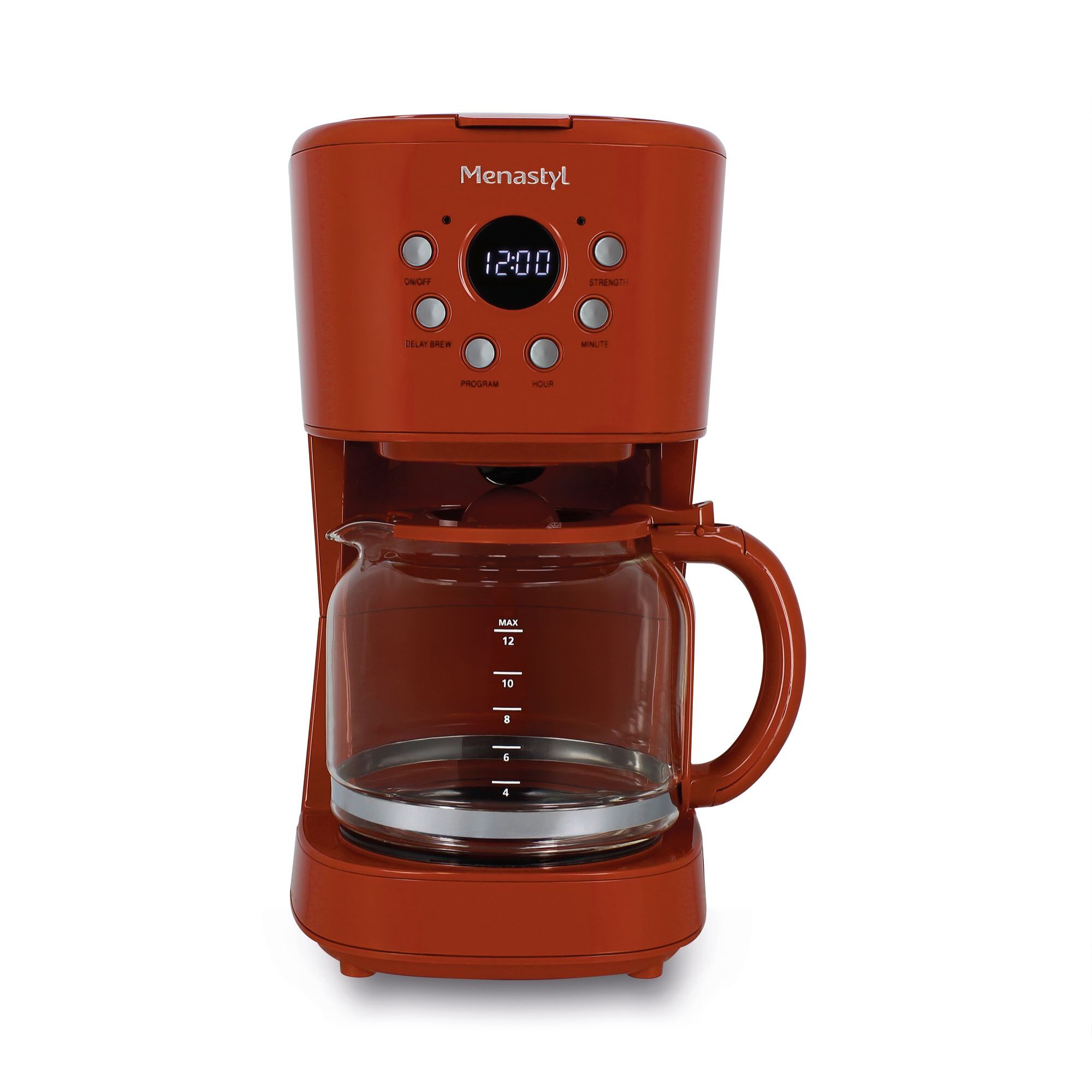 Cafetière electrique 1,5L brique RETRO