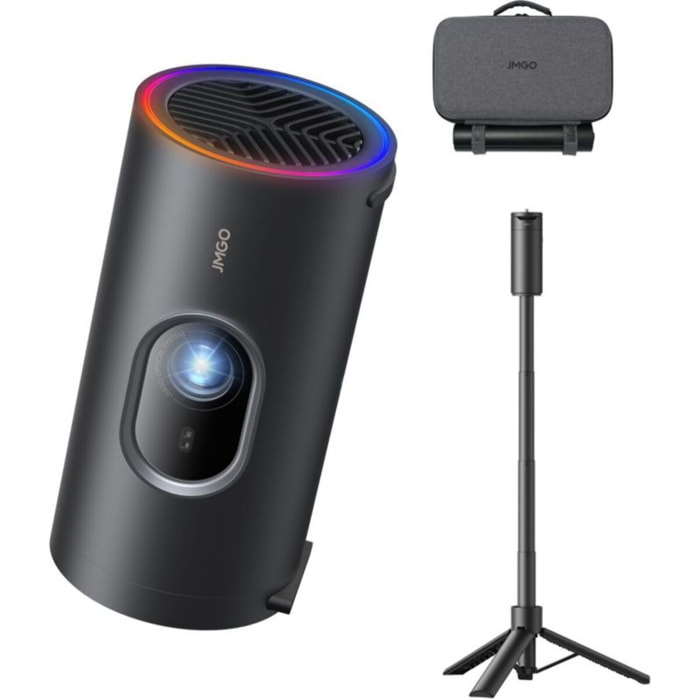 Vidéoprojecteur portable JMGO PicoPlay+ - sacoche - Trépied - Batterie