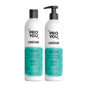 REVLON PROFESSIONAL Kit Pro You The Moisturizer Hydrating Shampoo 350ml + Conditioner 350ml