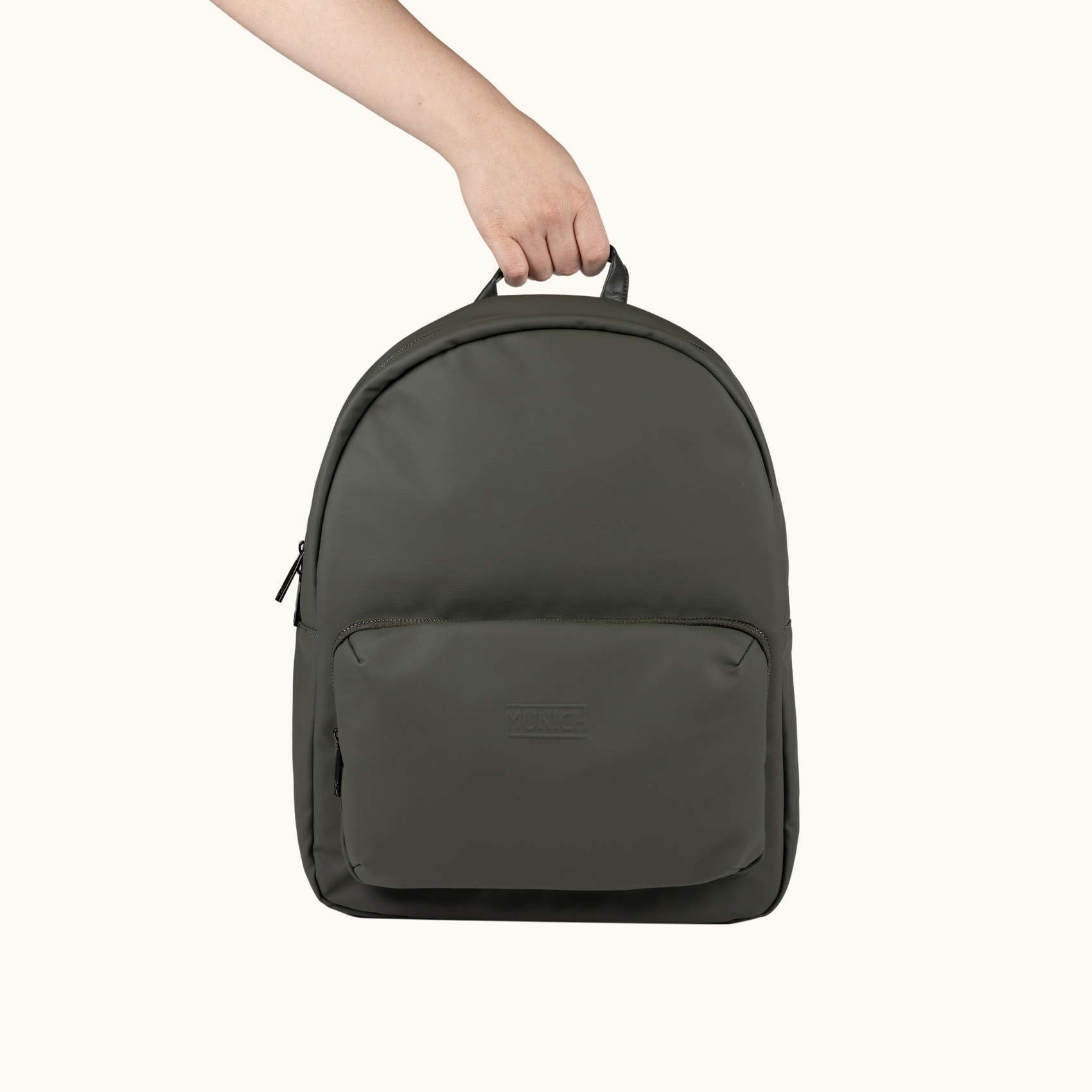 Mochila Urbana de Poliéster Reciclado verde caqui BACKPACK PEAK RECYCLED