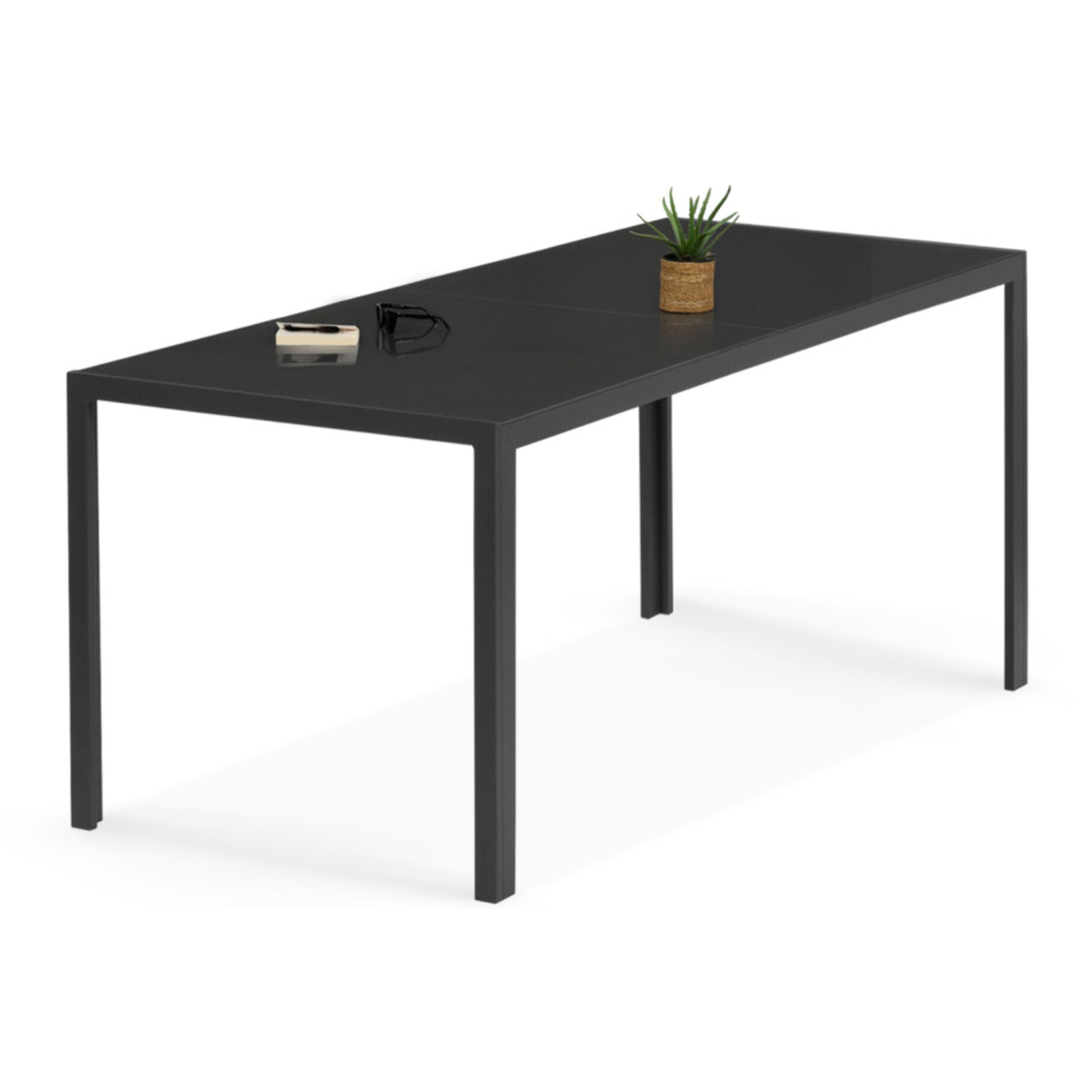 Table minorca - Gris anthracite