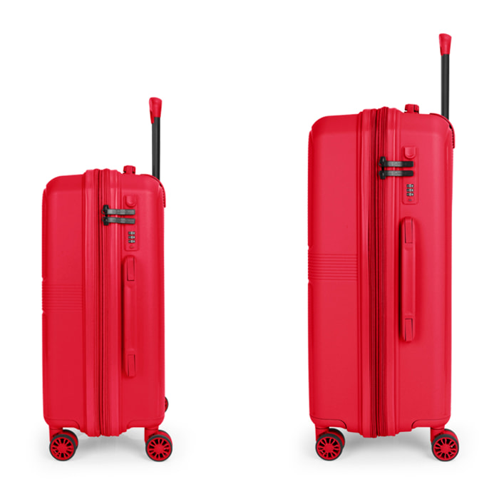 Juego de 2 maletas rígidas (cabina y mediana) STEADY