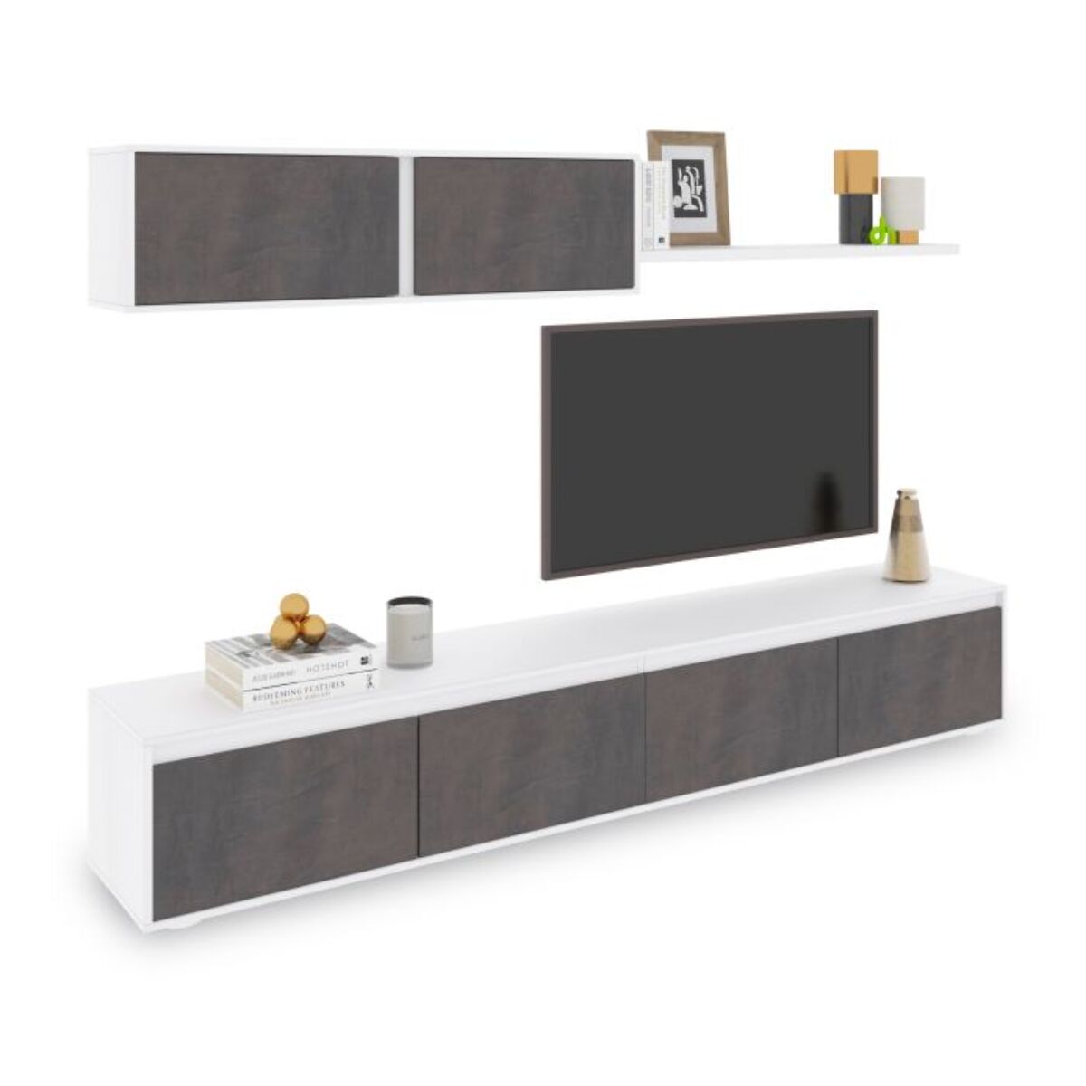 Salón Arlet Blanco Artik (Blanco Mate) - Óxido