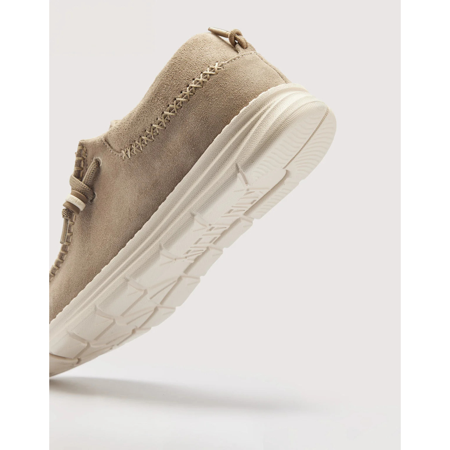 Mocasín Casual Serraje Taupé - Mullilah