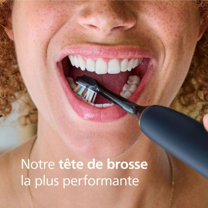Brossette dentaire PHILIPS Sonicare lot de 2 - HX9092/88 black All in One A3