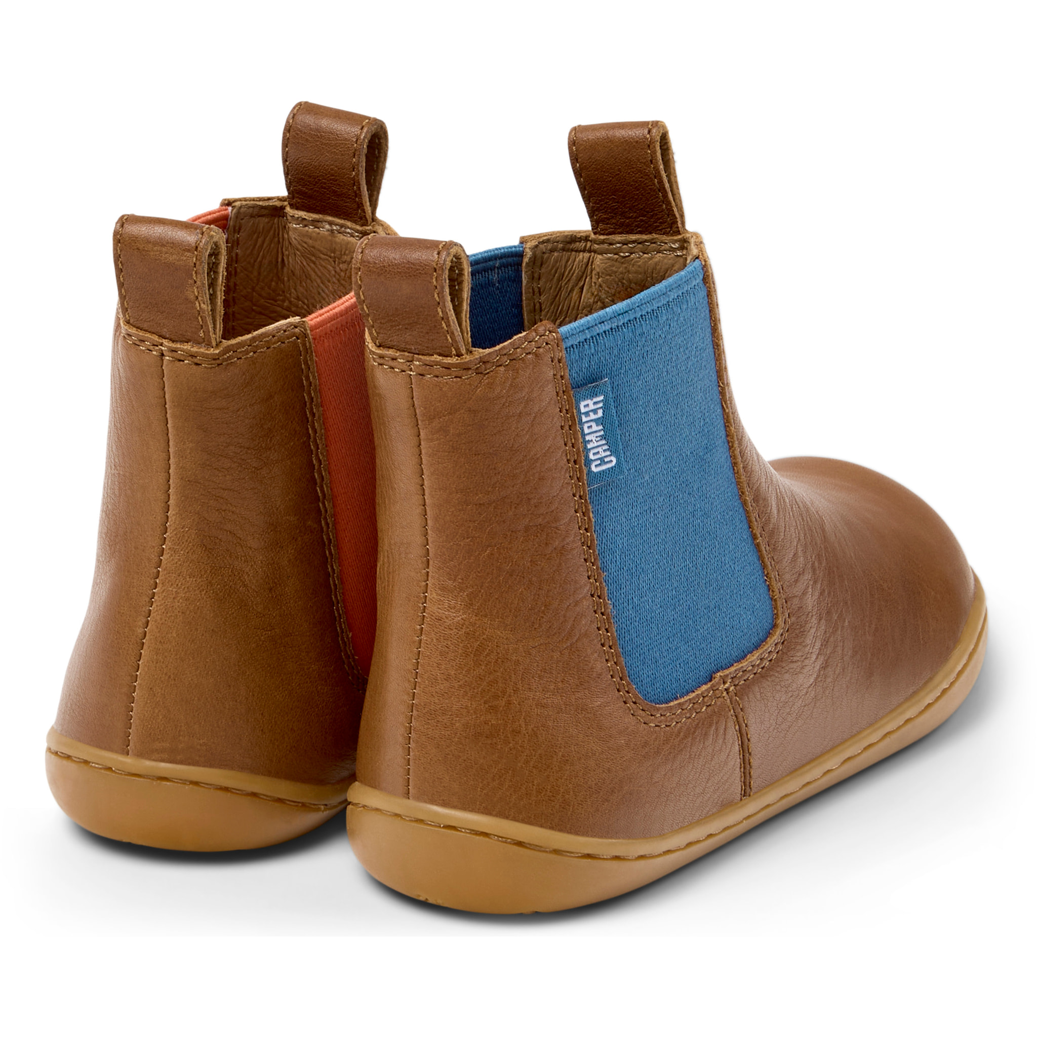 Stivaletti - CAMPER Peu Cami Twins - Marrone - Pelle liscia