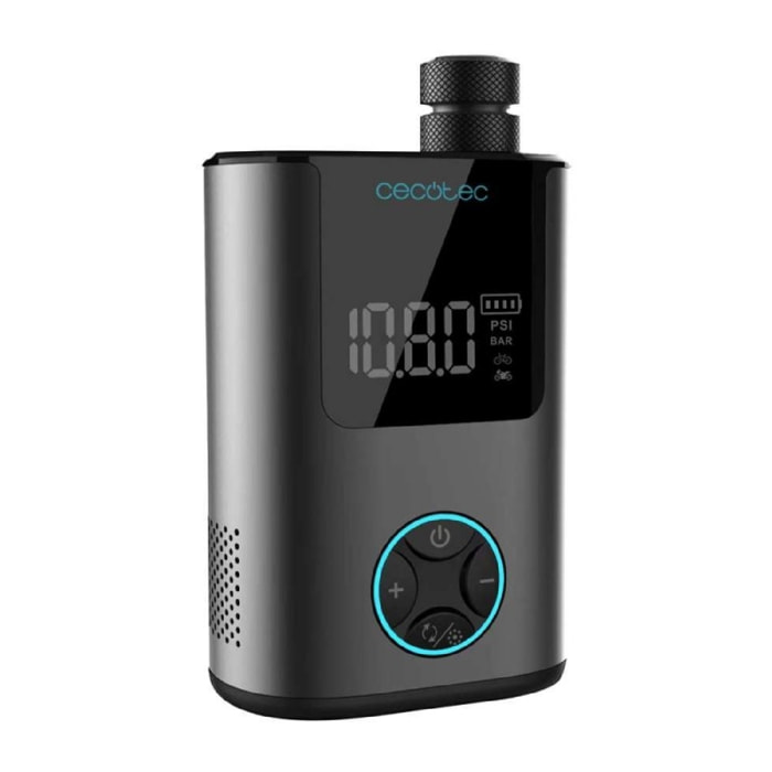 Mini gonfleur électrique Cecotec Air Max 600 mAh 150 psi Design portable 150 g