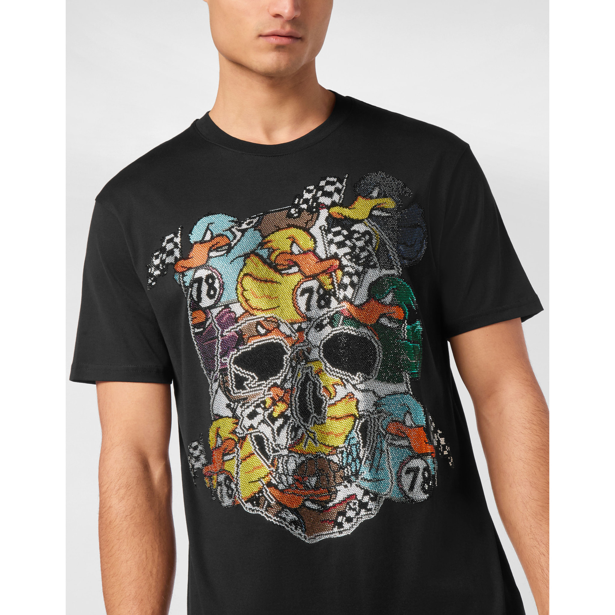 PHILIPP PLEIN Camiseta Cuello Redondo DUCK