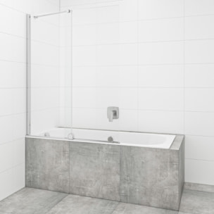 Walk-In Xmotion Pare baignoire 150x117,5 cm, chrome (SATWIXMVZ150)