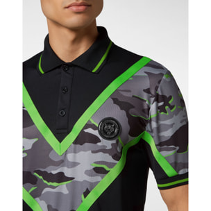 PLEIN SPORT Camiseta Cuello Redondo CAMOUFLAGE