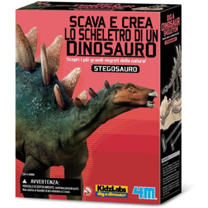 Kidz Labs / Scava e Crea Dinosauro Stegosauro