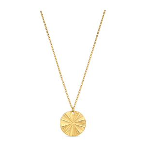Collar Muegia acabado oro amarillo 18k