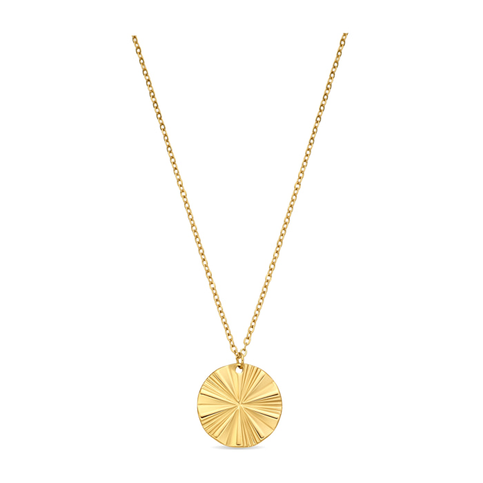 Collar Muegia acabado oro amarillo 18k