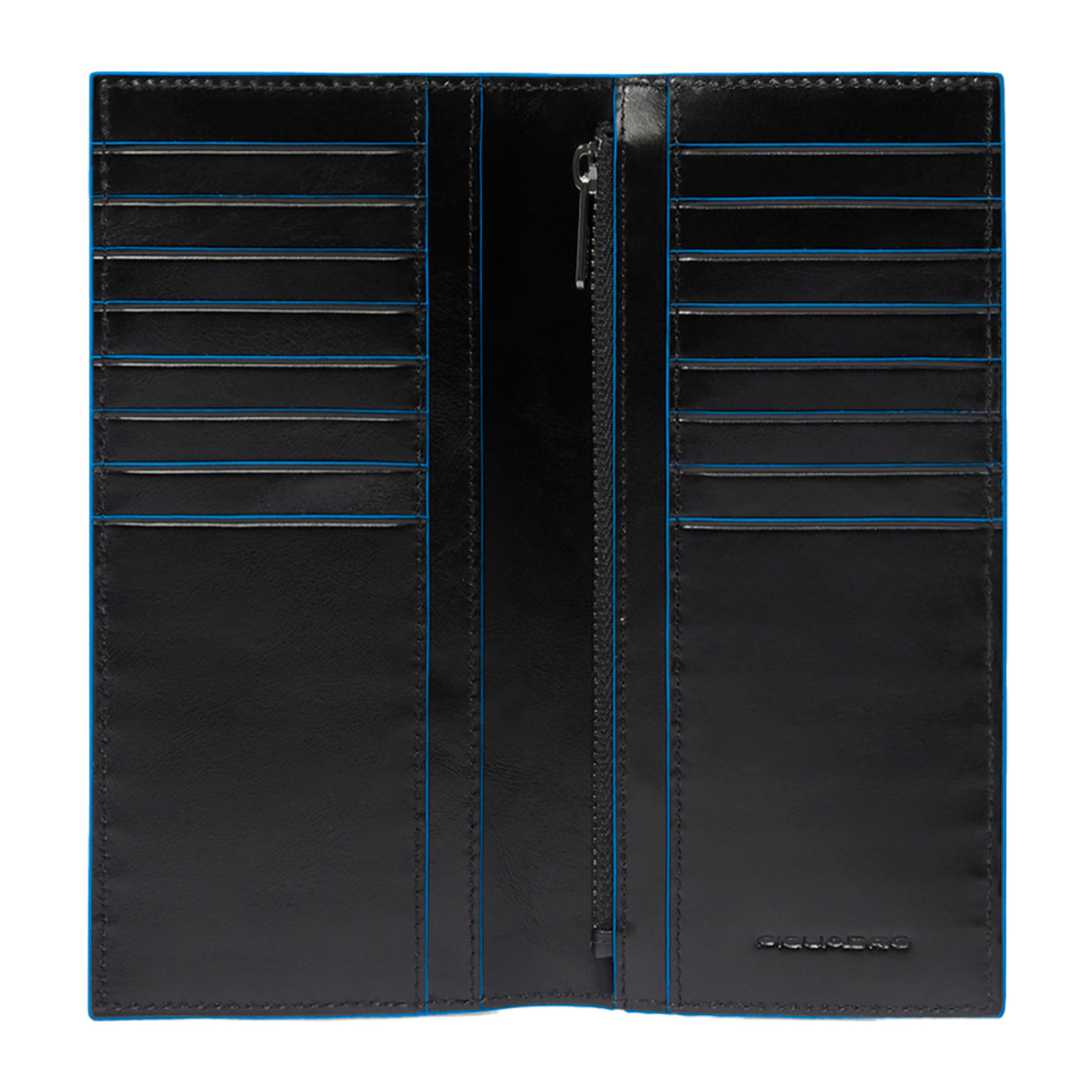Piquadro Portafoglio uomo grande verticale