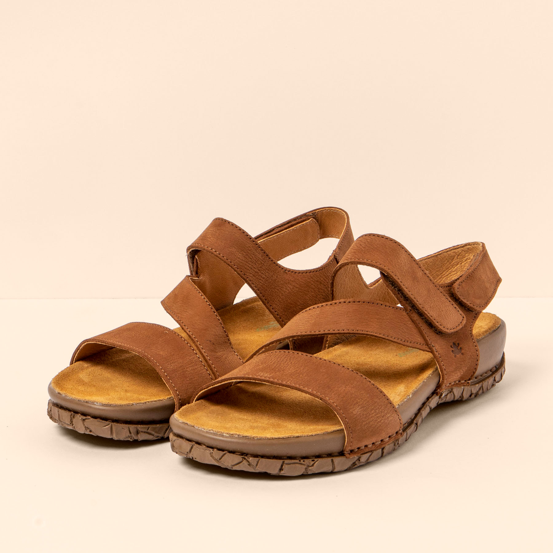 Sandalias N5860 PLEASANT WOOD / TABERNAS color Wood