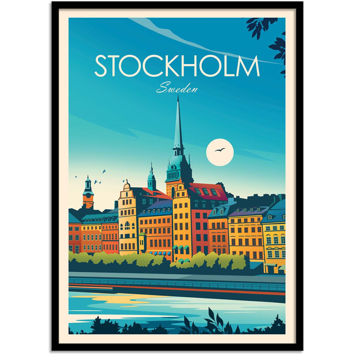 Affiche - Stockholm - Studio Inception