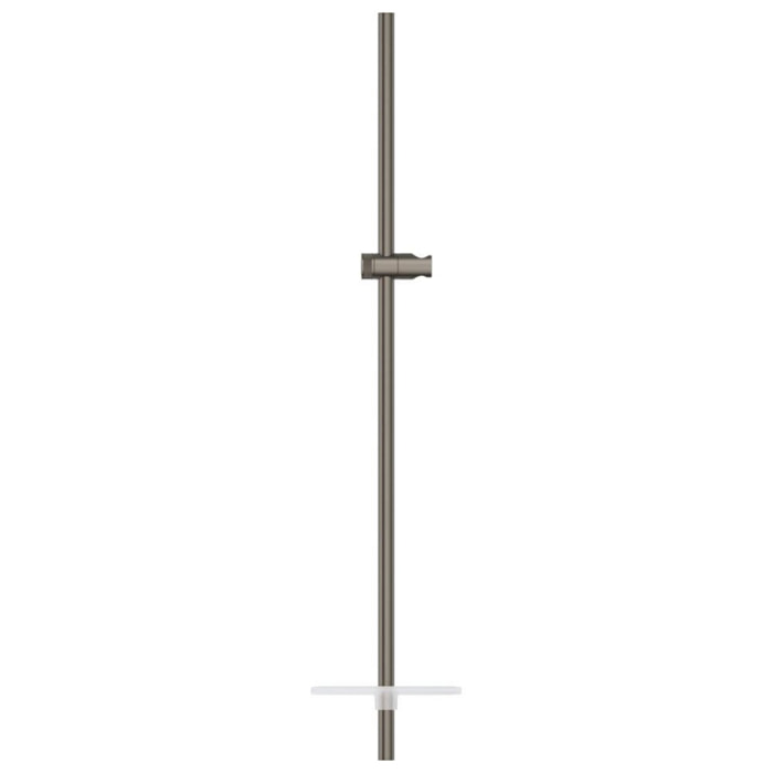 Barre de douche 900 mm Ø 22 mm - Hard Graphite brossé