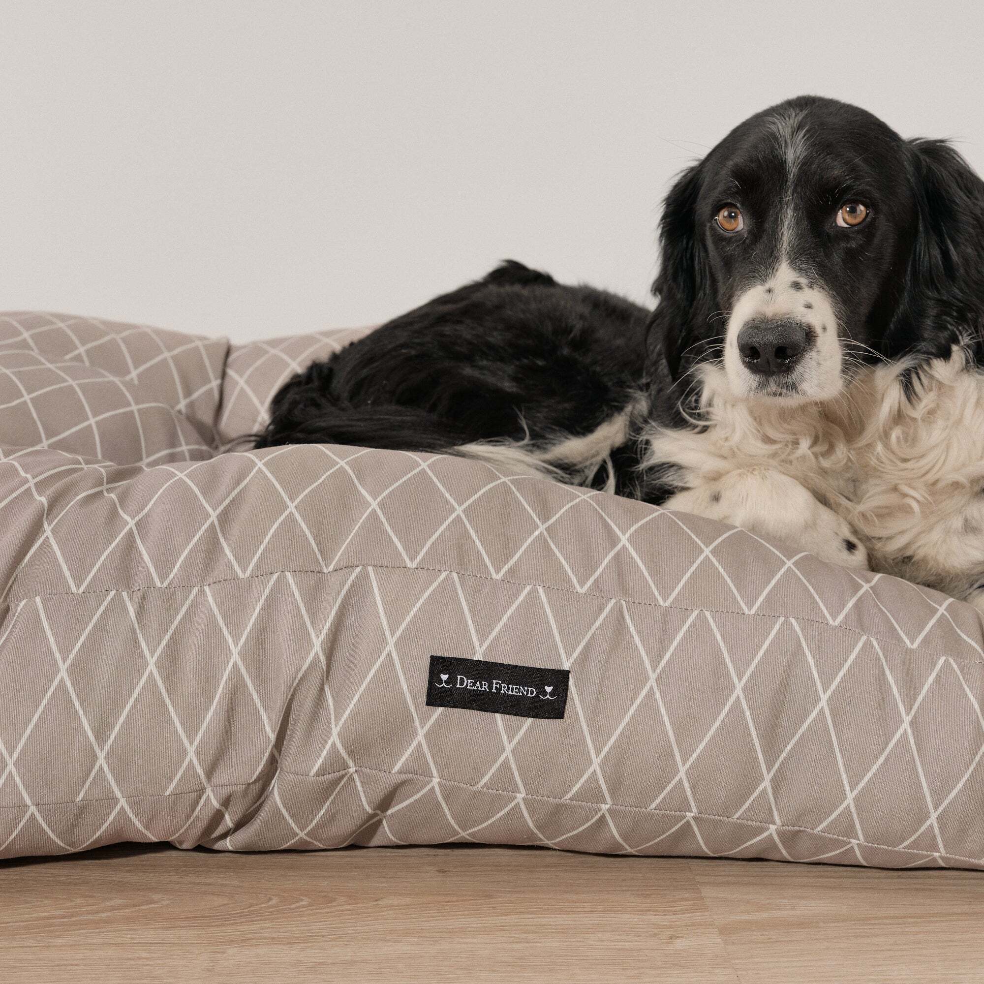 Lit épais et rembourré pour chiens et chats, 100 % coton anti-taches, pour animaux 0120-295