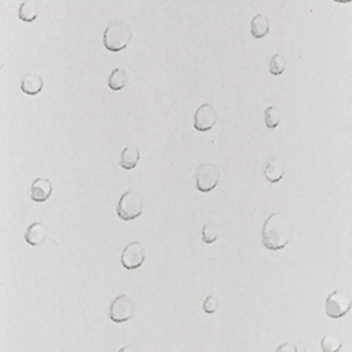 Rideau de douche Polyester WET Blanc effet perlé Spirella